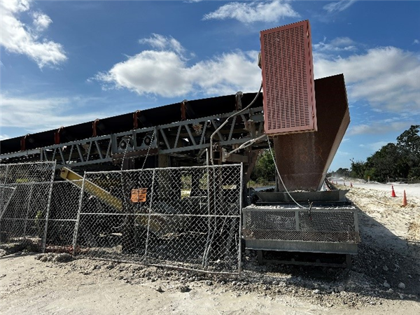 Used 48" W X 8,050' L Overland Conveyor System)